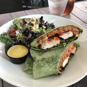 Limon - Wrap (just ok, salad was too saucy) - Tapas/Small Plates Near Me - Burlingame, California