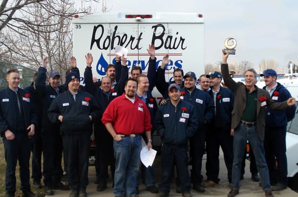 Robert Bair Plumbing Heating & Air Logo