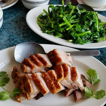 Golden Chopstix - Crispy Pork Belly and Dou Miao. - Dim Sum Near Me - Westerly, Rhode Island Golden Chopstix - Crispy Pork Belly and Dou Miao. - Dim Sum Near Me - Westerly, Rhode Island