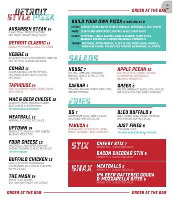Menu photo 8 Backlot Taphouse Omaha, NE