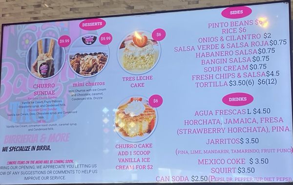 Menu photo 3 LA Bangin' Tacos Sacramento, CA