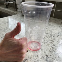 That's how much I liked my tea!