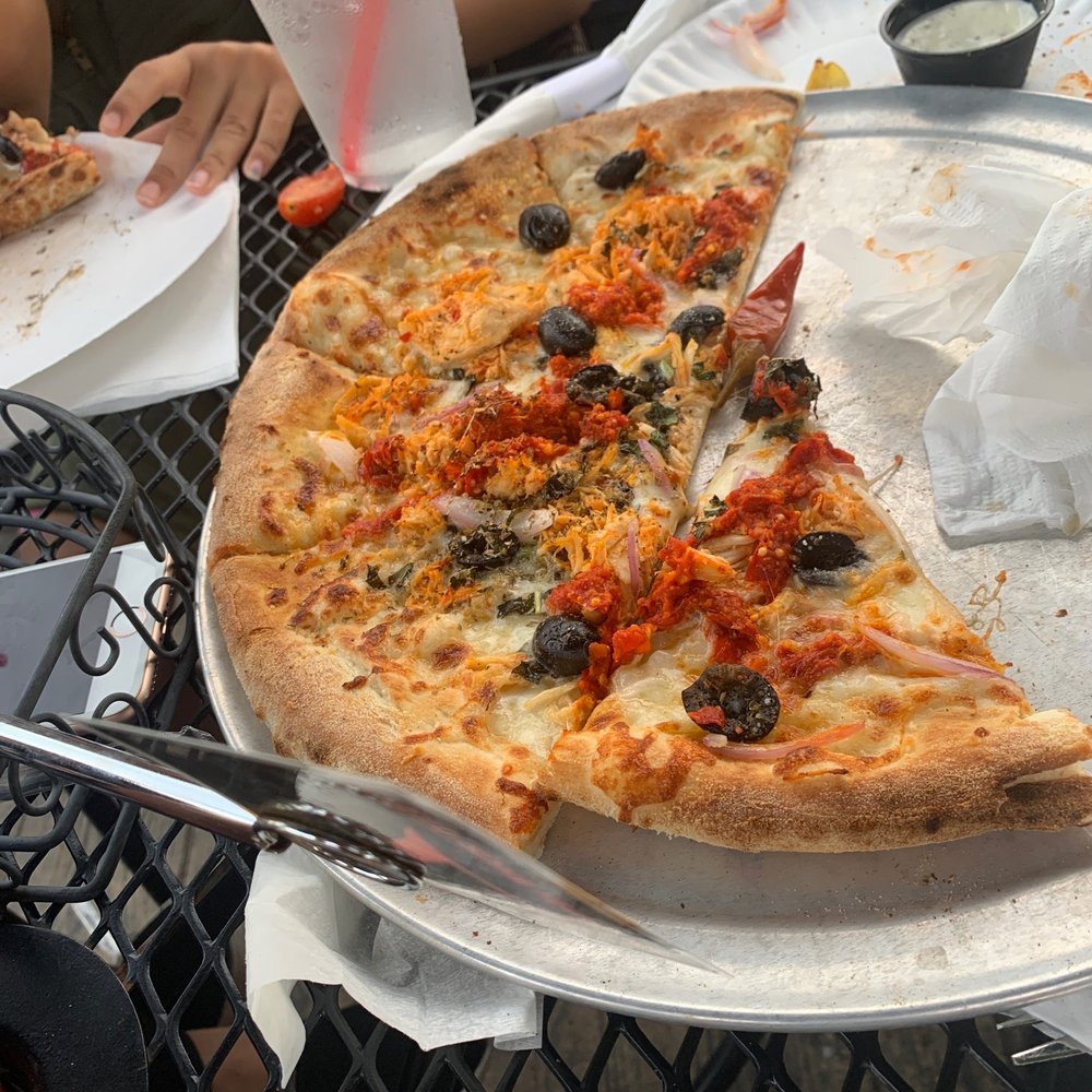 V Pizza - Chicken Calabrian pizza - Pizza Near Me - Cary, North Carolina V Pizza - Chicken Calabrian pizza - Pizza Near Me - Cary, North Carolina