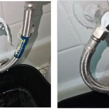Low-Co Sewer & Drain - Leake valve was "fixed" with teflon, instead of being replaced - Plumbing Near Me