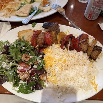 Panini Kabob Grill - 1 Lamb Skewer plate - Mediterranean Near Me - Rancho Cucamonga, California Panini Kabob Grill - 1 Lamb Skewer plate - Mediterranean Near Me - Rancho Cucamonga, California