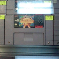 Game City - A copy of Earthbound selling for $249.99 (ouch!)