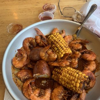 Seafood Shack - Shrimps corn taters - Seafood Near Me - Dallas, Texas