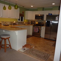 Jordan Mobile Home Services - My new kitchen, and you can see one of the new windows here. They put in 8 windows all together.