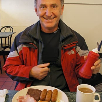 The Old Mill Cafe - Ant pleased with his breakfast - Coffee & Tea Near Me - Dundee, ANS The Old Mill Cafe - Ant pleased with his breakfast - Coffee & Tea Near Me - Dundee, ANS