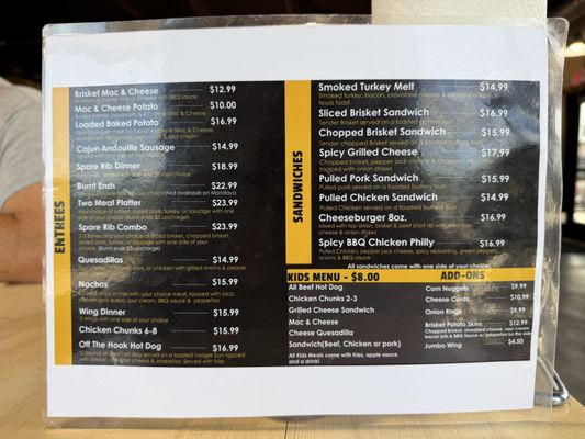 Menu photo 2 Off The Hook BBQ Gladstone, MO Menu photo 2 Off The Hook BBQ Gladstone, MO