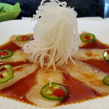 Spicy Tuna - Halibut jalapeño sashimi - Sushi Bars Near Me - Henderson, Nevada Spicy Tuna - Halibut jalapeño sashimi - Sushi Bars Near Me - Henderson, Nevada