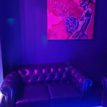 Lambda Lounge - Booth area (aka VIP). - Gay Bars Near Me - New York, New York