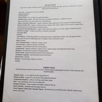 Chat Noir - Tea menu - Tea Rooms Near Me - Rockville Centre, New York
