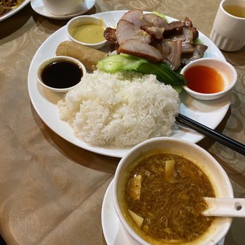 East Harbor - Hot and sour soup. Bbq pork - Dim Sum Near Me - Aloha, Oregon East Harbor - Hot and sour soup. Bbq pork - Dim Sum Near Me - Aloha, Oregon