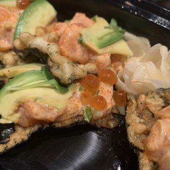 Beat Mazesoba - Salmon tartare - Ramen Near Me - Flushing, New York Beat Mazesoba - Salmon tartare - Ramen Near Me - Flushing, New York