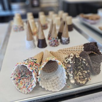 Stella’s Ice Cream - Dipped waffle cones - Ice Cream & Frozen Yogurt Near Me - Meridian, Idaho Stella’s Ice Cream - Dipped waffle cones - Ice Cream & Frozen Yogurt Near Me - Meridian, Idaho