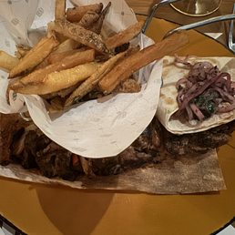 Sirloin Shashlik Steak Frites. 3 stars. Insta/Beli: @amei_eats