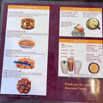 Kamana Nepali Cuisine - All day Menu's - Himalayan/Nepalese Near Me - Hilo, Hawaii Kamana Nepali Cuisine - All day Menu's - Himalayan/Nepalese Near Me - Hilo, Hawaii