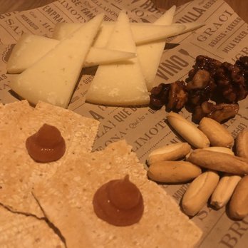 Bulla Gastrobar - IDIAZÁBAL $6.50 Firm sheep’s milk, lightly smoked from the Basque country - Spanish Near Me - Plano, Texas Bulla Gastrobar - IDIAZÁBAL $6.50 Firm sheep’s milk, lightly smoked from the Basque country - Spanish Near Me - Plano, Texas