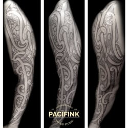 Pacifink Tattoo Studio - Ta moko by Pappy