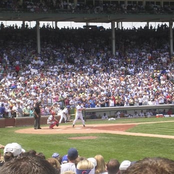 Wrigley Field - This picture is of Nomar's first at bat ever...can't remember if he struck out or popped out. - Stadiums & Arenas Near Me - Chicago, Illinois Wrigley Field - This picture is of Nomar's first at bat ever...can't remember if he struck out or popped out. - Stadiums & Arenas Near Me - Chicago, Illinois