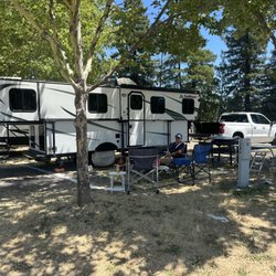 Redwood Empire Fair - Our campsite