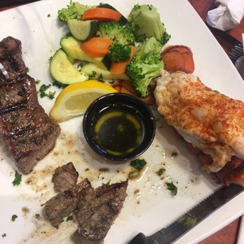 Sizzler - Steak and Lobster $25.00 I thought the steak was small... lobster was sooo good!! - Seafood Near Me - Manteca, California Sizzler - Steak and Lobster $25.00 I thought the steak was small... lobster was sooo good!! - Seafood Near Me - Manteca, California