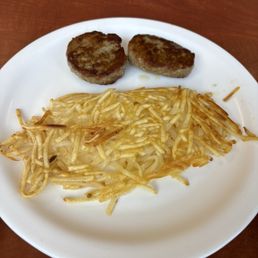 Hash browns & sausage