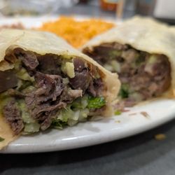 Colima's Mexican Grill - Lengua Burrito