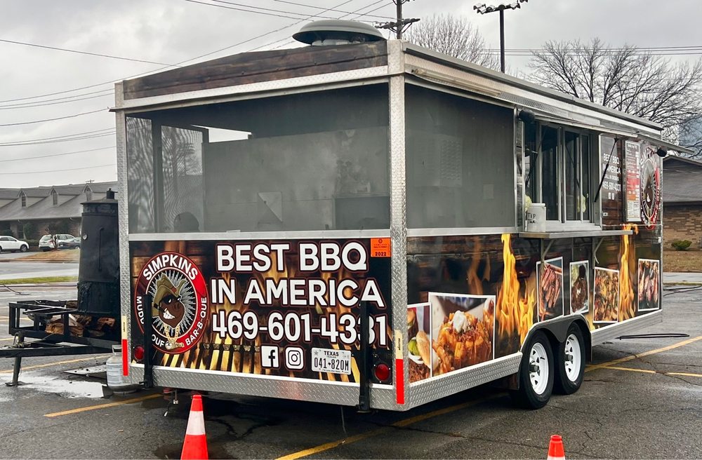 Simpkins Muddy Souf Barbeque Logo