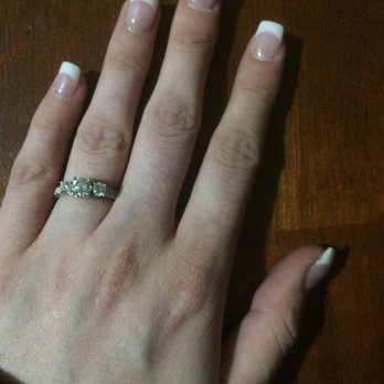 N & T Nails - Middle finger white is crooked - Nail Salons Near Me - Mc Kees Rocks, Pennsylvania N & T Nails - Middle finger white is crooked - Nail Salons Near Me - Mc Kees Rocks, Pennsylvania