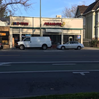 Peanuts Deluxe Cafe - Outside photo - not a place I'd eat at if I hadn't checked the reviews. - Diners Near Me - San Jose, California