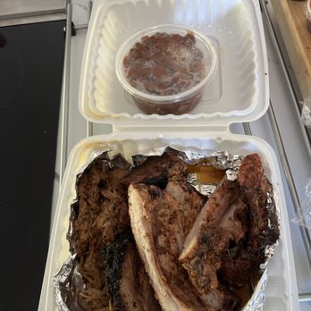 Blind Raven BBQ & Catering - Ribs and pulled pork  Beans and rice. - Barbeque Near Me - Seattle, Washington