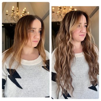 Izabela Extensions - The classic before and after
2 rows of 22" hand tied hair
Invisible beaded method
Custom color and installed
Hair shape cut and style - Hair Stylists Near Me - Temecula, California Izabela Extensions - The classic before and after
2 rows of 22" hand tied hair
Invisible beaded method
Custom color and installed
Hair shape cut and style - Hair Stylists Near Me - Temecula, California