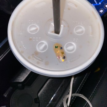 Cook Out - Fingernail in my milkshake!!!! - Burgers Near Me - Lumberton, North Carolina