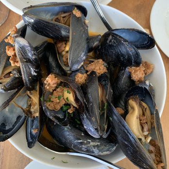 Burrata - Mussels and chorrizo - Italian Near Me - Philadelphia, Pennsylvania Burrata - Mussels and chorrizo - Italian Near Me - Philadelphia, Pennsylvania