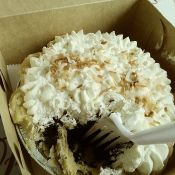 Pie Heaven Bakery Cafe - Chocolate amaretto cream pie- heaven in a box - Bakeries Near Me - Atlantic Beach, Florida Pie Heaven Bakery Cafe - Chocolate amaretto cream pie- heaven in a box - Bakeries Near Me - Atlantic Beach, Florida