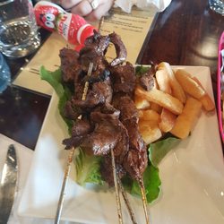 Los Chicos Vaughan - Beef hearts were good! first time tryinf it. the t3xture is nice. taste like regular beef. no awkward texture.