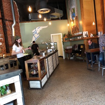 Oddly Correct - From the bar area that faces out to Main Street. - Coffee & Tea Near Me - Kansas City, Missouri