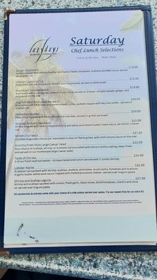 Menu photo 8 Lazy Days Restaurant Islamorada, FL