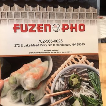 Fuzen Pho - Vietnamese Near Me - Henderson, Nevada