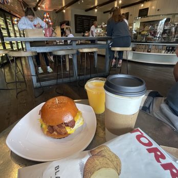 A Market - Breakfast sandwich with bacon - Sandwiches Near Me - Newport Beach, California