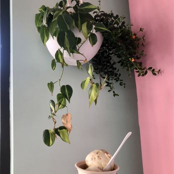 Miharu Ice Cream - Split Single Scoop in a cup: Lychee Raspberry Rose & Pineapple Upside Down - Ice Cream & Frozen Yogurt Near Me - Oakland, California Miharu Ice Cream - Split Single Scoop in a cup: Lychee Raspberry Rose & Pineapple Upside Down - Ice Cream & Frozen Yogurt Near Me - Oakland, California