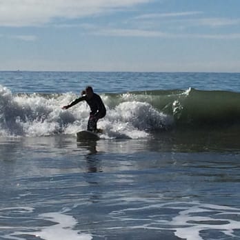 Avila Beach Surf School - First time catching the wave - Surf Schools Near Me