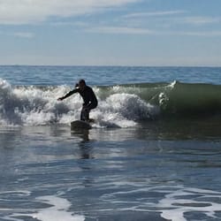 Avila Beach Surf School - First time catching the wave