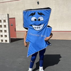 Lake Elsinore Thunder Football & Cheer - Have you meet our mascot Thunderbolt