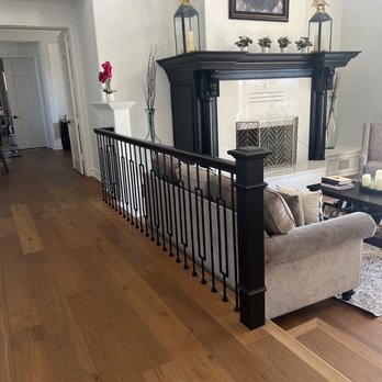 California Stair - Redid our hallway handrails - Decks & Railing Near Me California Stair - Redid our hallway handrails - Decks & Railing Near Me