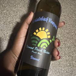 Whaleback Vineyard - Peach nectar wine.