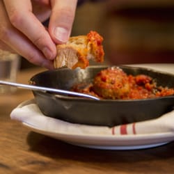 Savor Healdsburg Food Tours - Campo Fina's Old School in a Skillet. Yum!