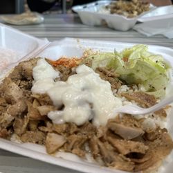 Ahlan Mediterranean Cuisine - #1 Meat Meal Combo  Chicken Shawarma